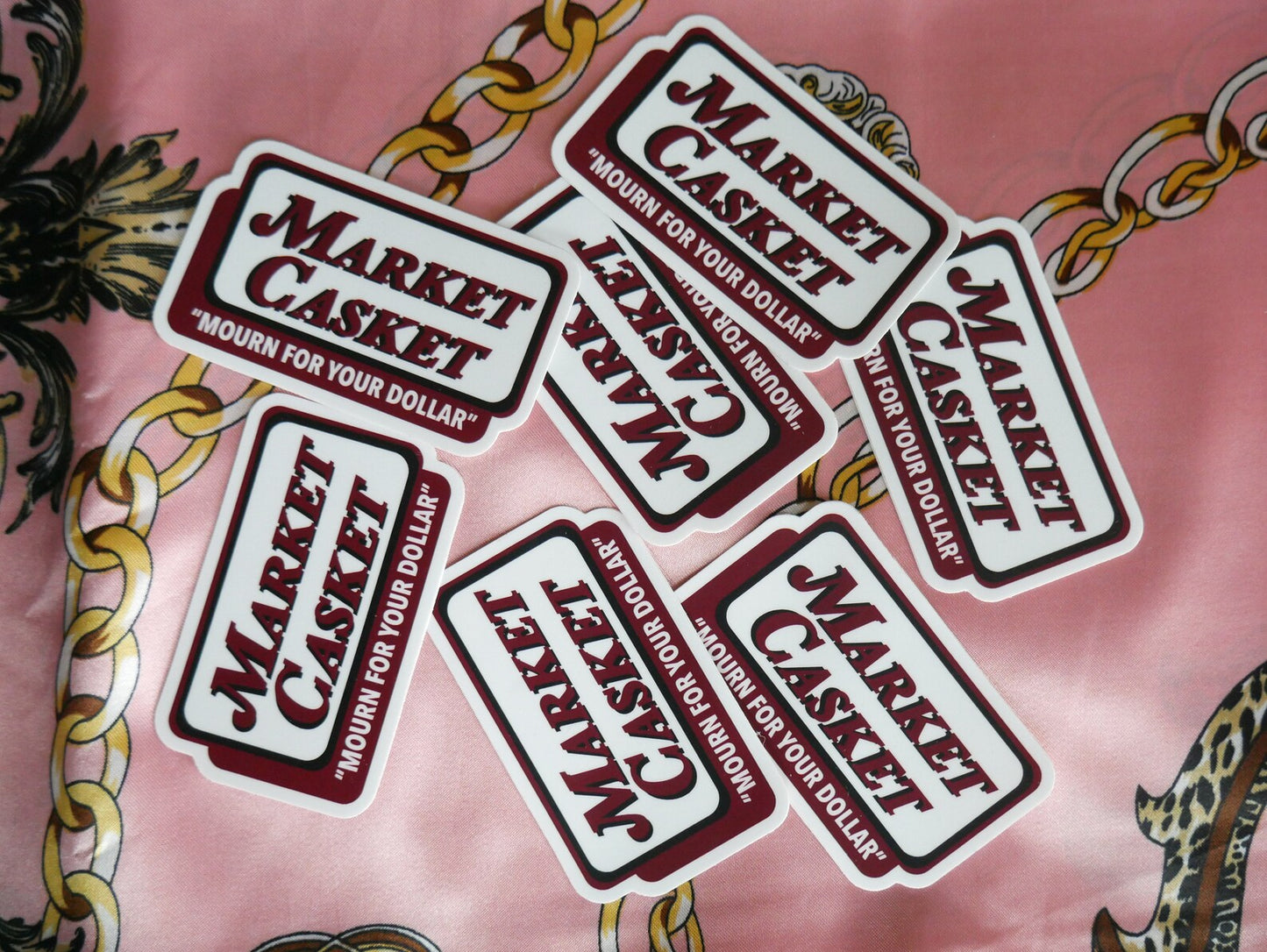Market Casket Sticker