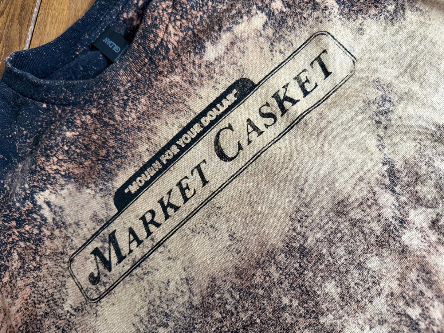 Market Casket Cropped T-Shirt / Small