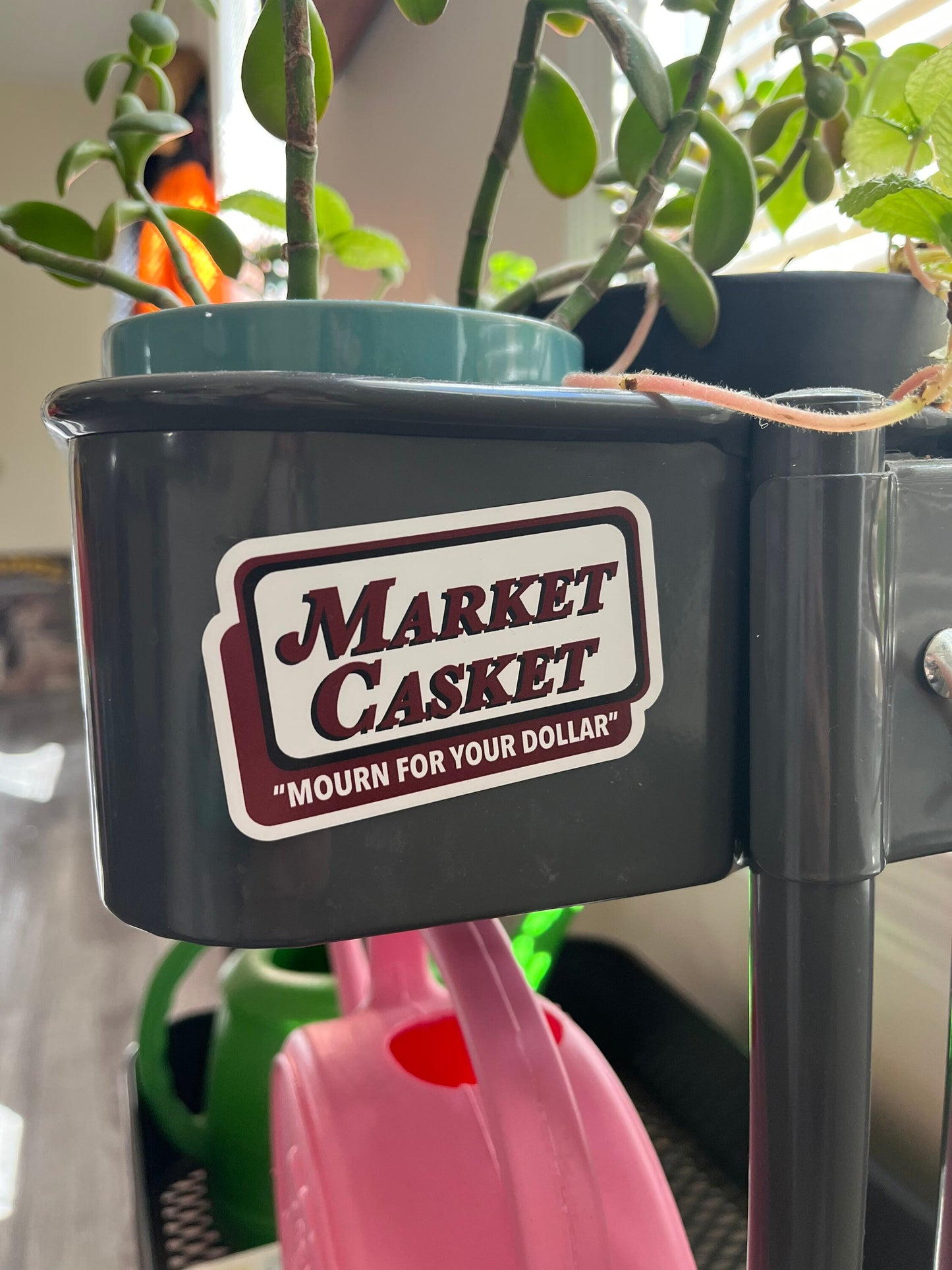 Market Casket Magnet