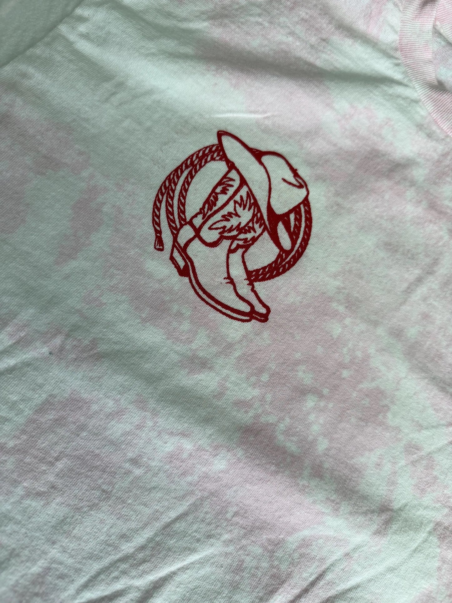 Yee the Fuck Haw Front and Back Printed T-Shirt / Medium