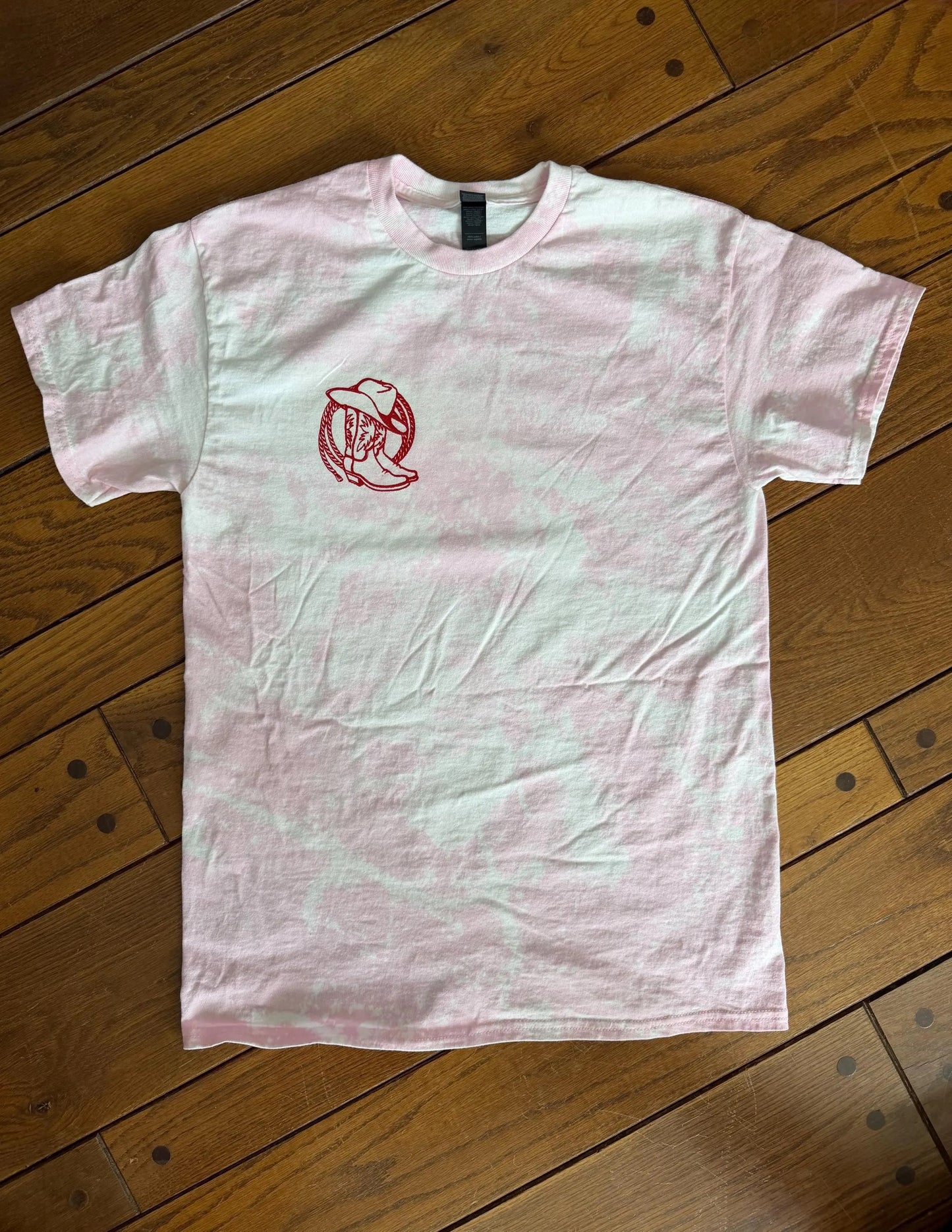 Yee the Fuck Haw Front and Back Printed T-Shirt / Medium